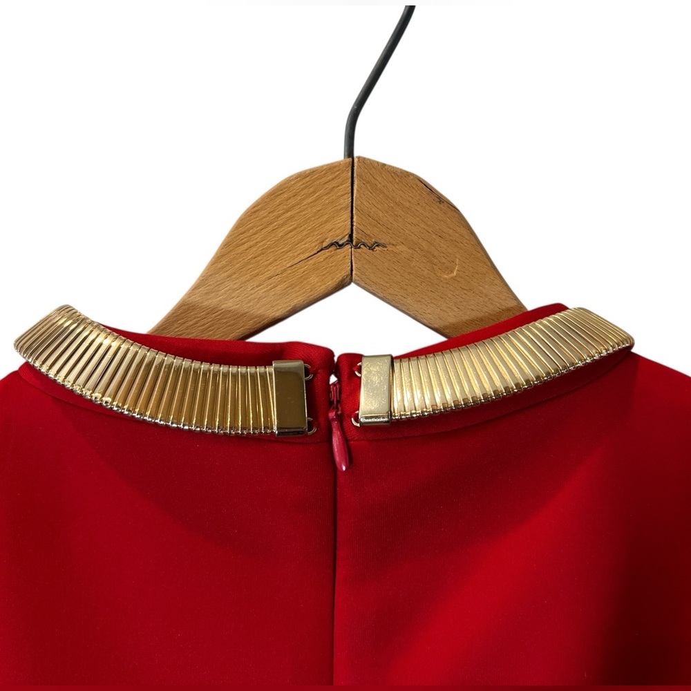 Calvin Klein Vibrant Red Dress - Picture 4 of 10